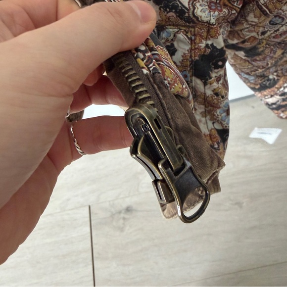 BNWT Free People Paisley Quilted Reversible Jacket - Picture 6 of 7